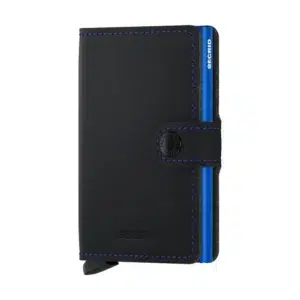 Secrid Miniwallet Matte Black Blue